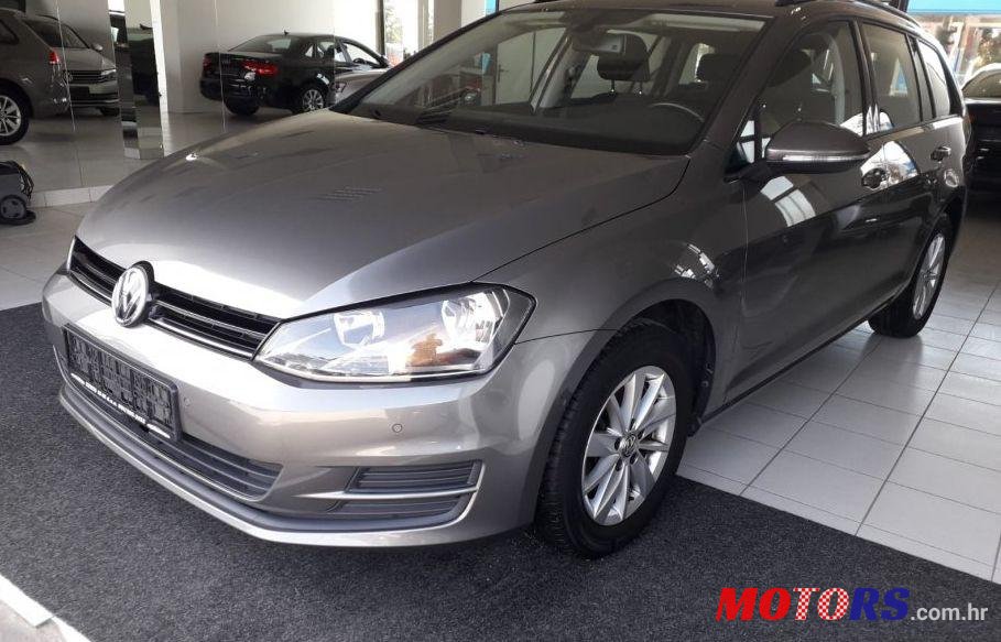 2014' Volkswagen Golf Vii Variant 1,6 Tdi photo #1