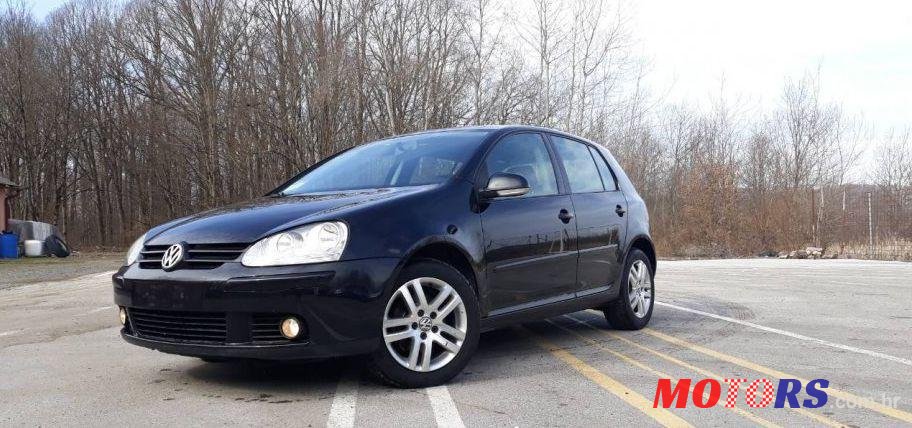 2007' Volkswagen Golf V 1,9 Tdi photo #1