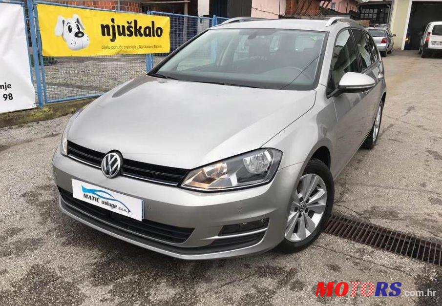 2015' Volkswagen Golf VII Variant photo #1