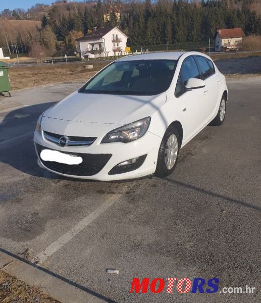 2014' Opel Astra 1.7 Cdti photo #1