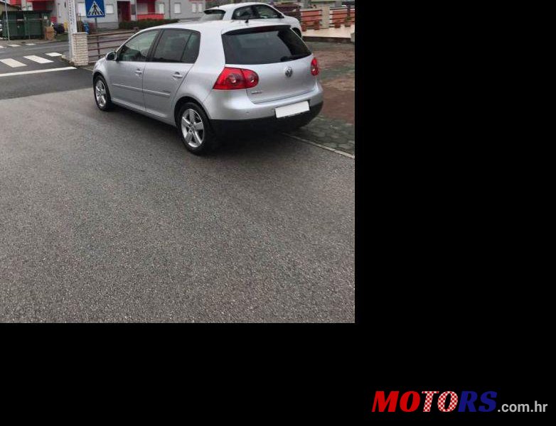 2009' Volkswagen Golf V 1,9 Tdi photo #1