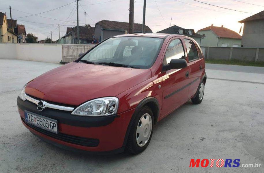 2002' Opel Corsa 1,2 16V photo #1