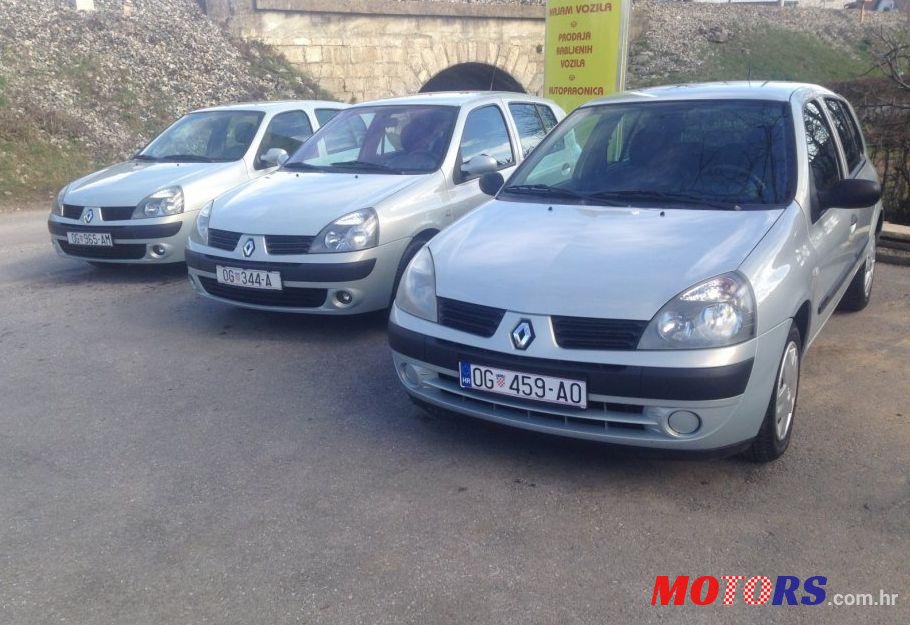 2004' Renault Clio 1,5 Dci photo #1