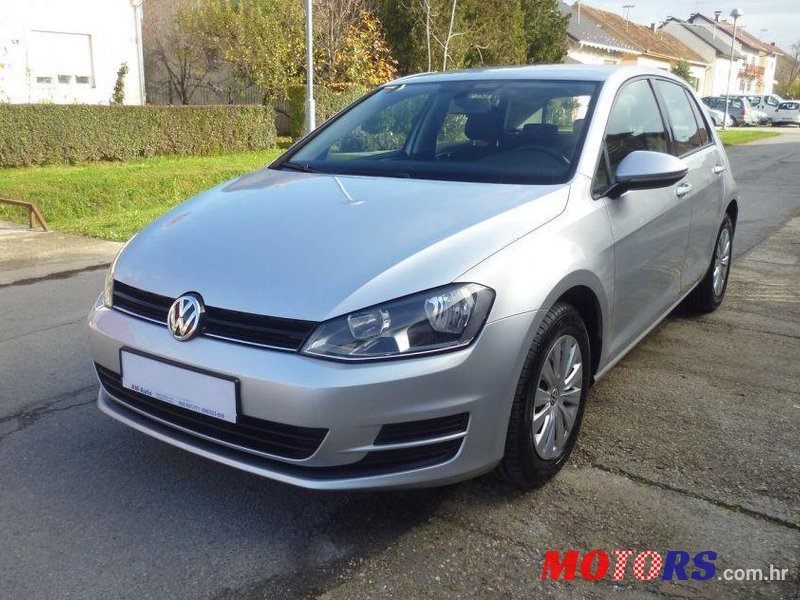 2014' Volkswagen Golf VII 1,6 Tdi Bmt photo #1