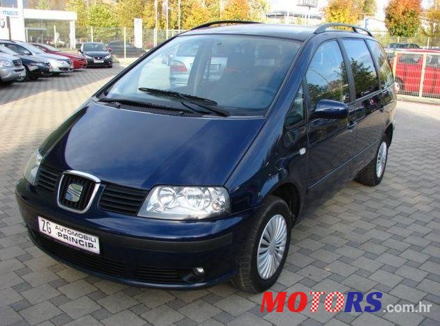 2000' SEAT Alhambra 1,9 TDi photo #2