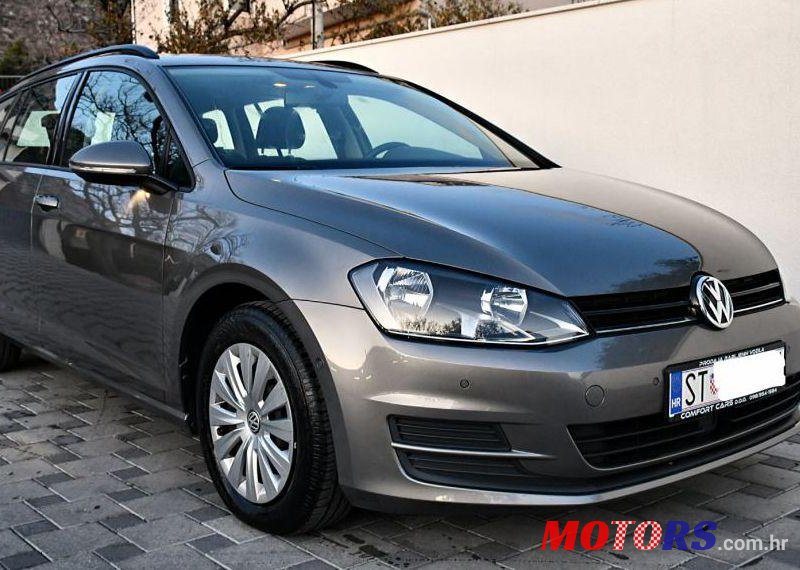 2014' Volkswagen Golf Vii Variant 1,6 Tdi Bmt photo #1