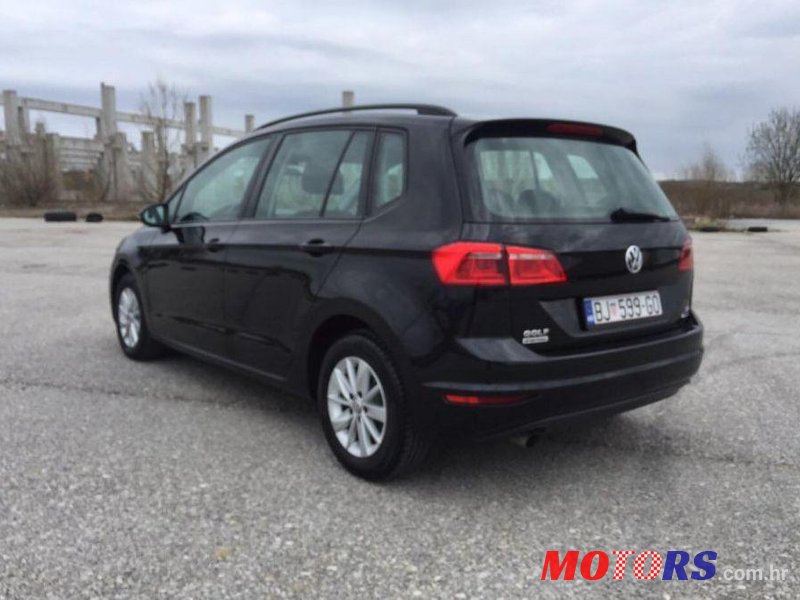 2014' Volkswagen Golf Sportsvan 1.6 Tdi photo #1