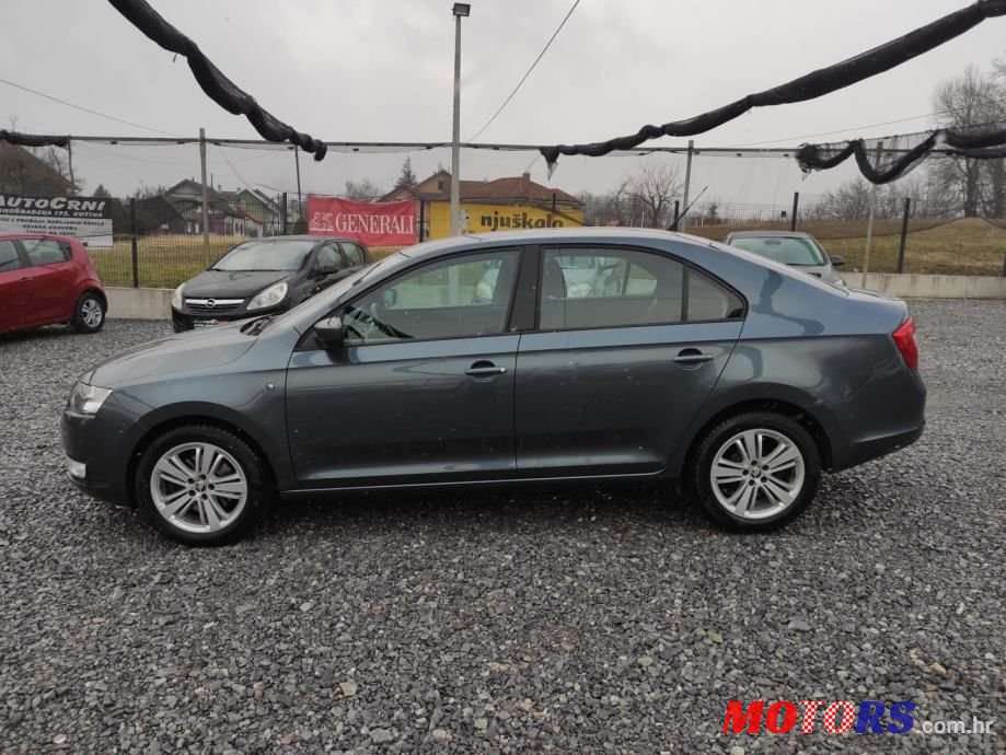 2014' Skoda Rapid 1,6 Tdi photo #4