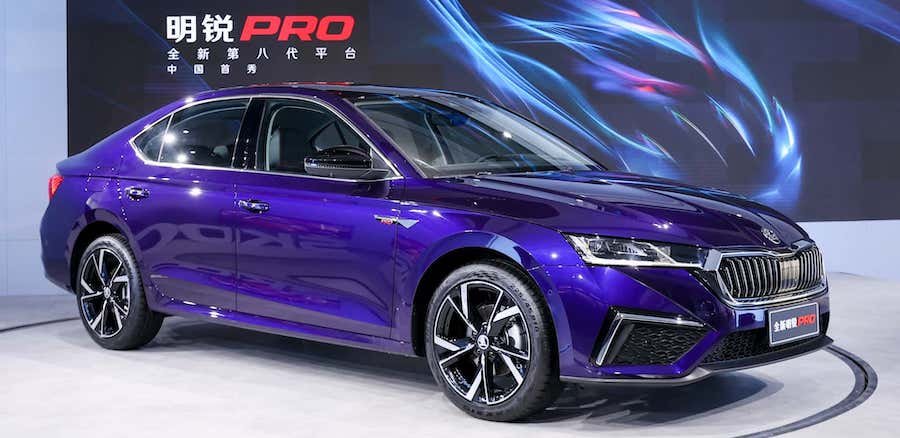 Skoda Octavia Pro for China