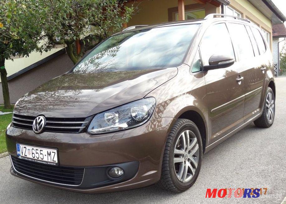 2012' Volkswagen Touran 1,6 Tdi photo #1