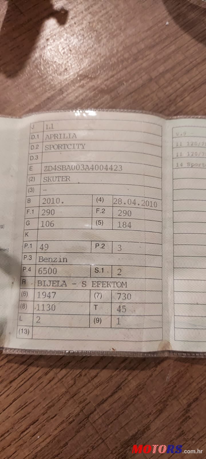 2010' Aprilia photo #6