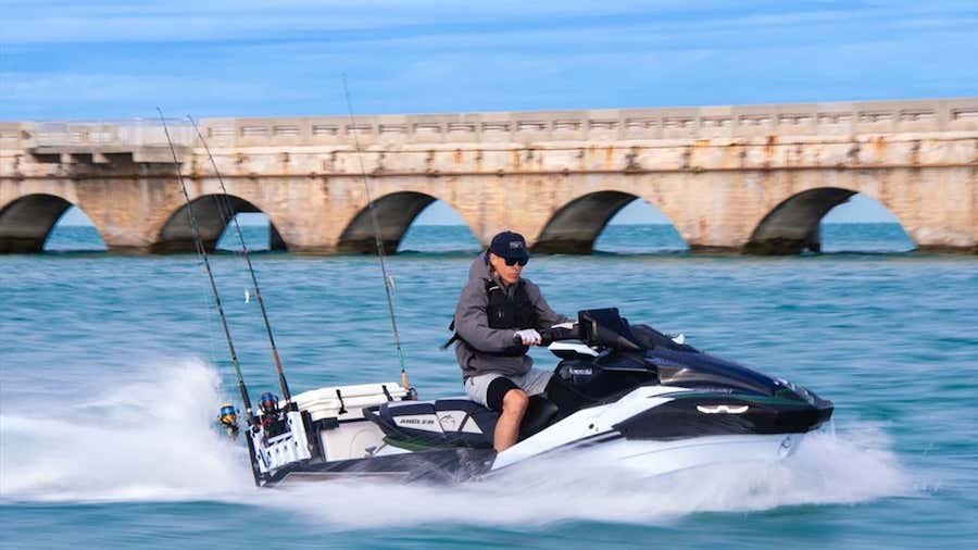 Check Out Kawasaki's Incredibly Rad, Fishing-Ready Ultra 160LX-S Angler Jet Ski
