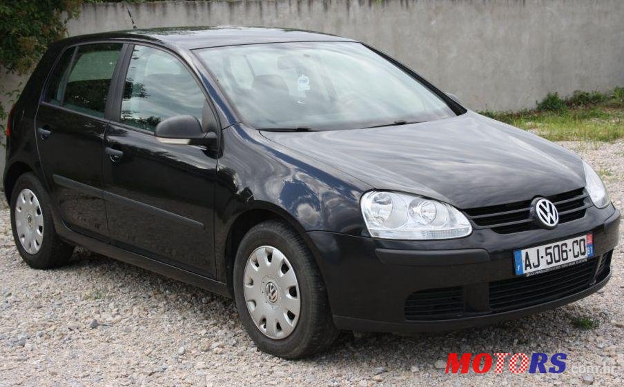 2006' Volkswagen Golf V 1,9 Tdi photo #1