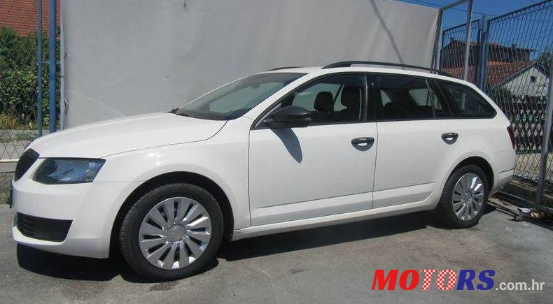 2014' Skoda Octavia Combi 1,6 Tdi photo #1