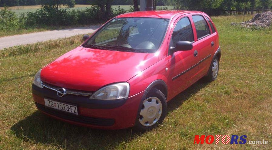 2003' Opel Corsa 1.0 Ecotec photo #1