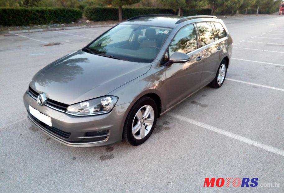 2014' Volkswagen Golf VII Variant photo #1
