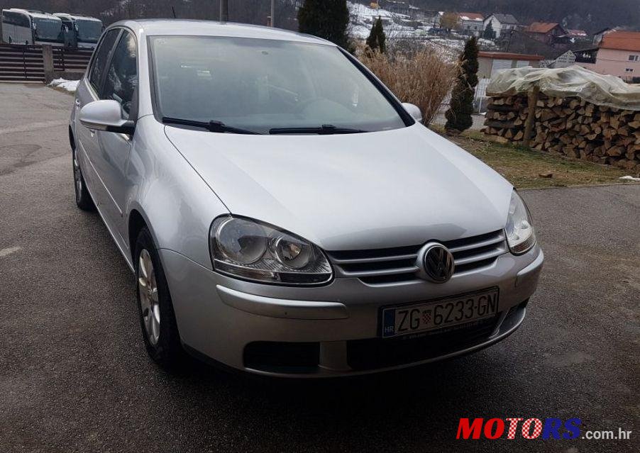2008' Volkswagen Golf V 1,9 Tdi photo #1