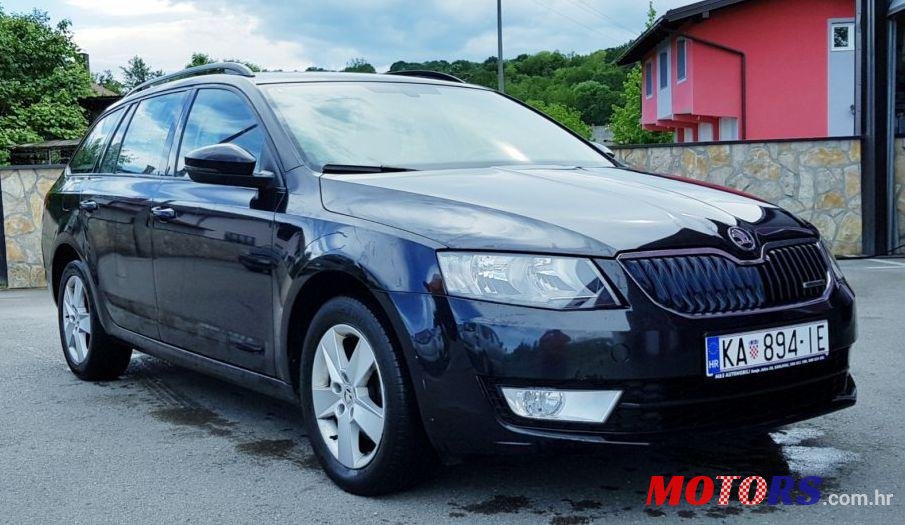 2014' Skoda Octavia Combi 1,6 Tdi photo #1