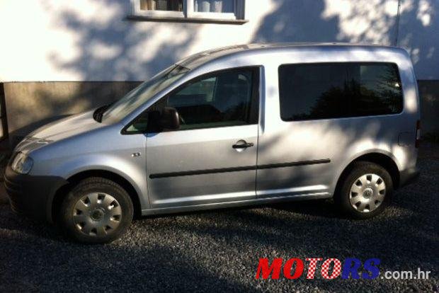 2008' Volkswagen Caddy 1,9 Tdi photo #1