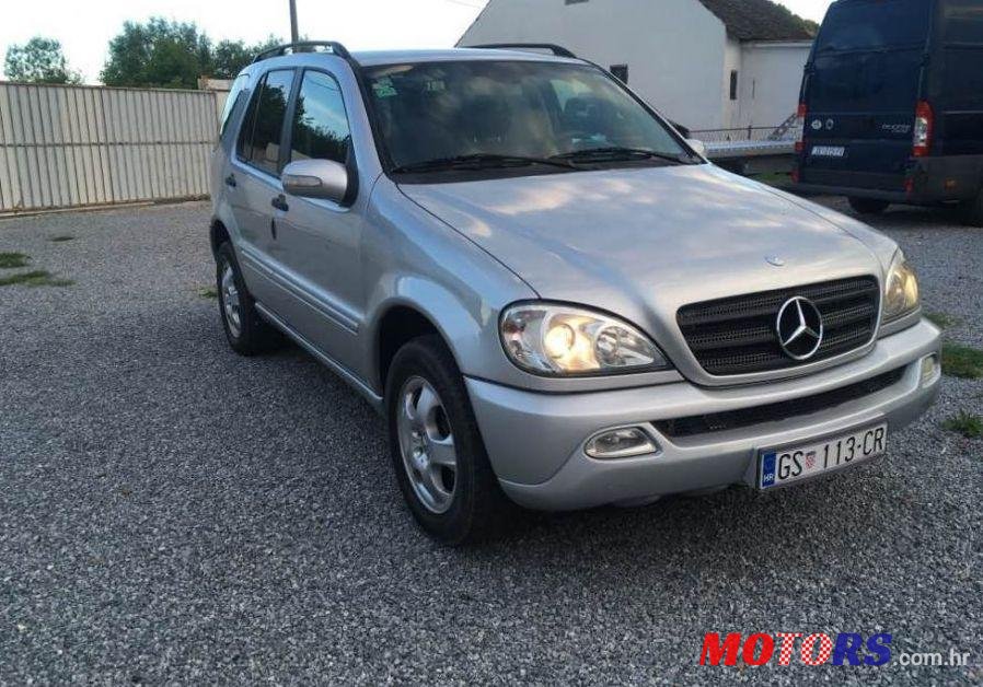 2003' Mercedes-Benz Ml 270 Cdi photo #1