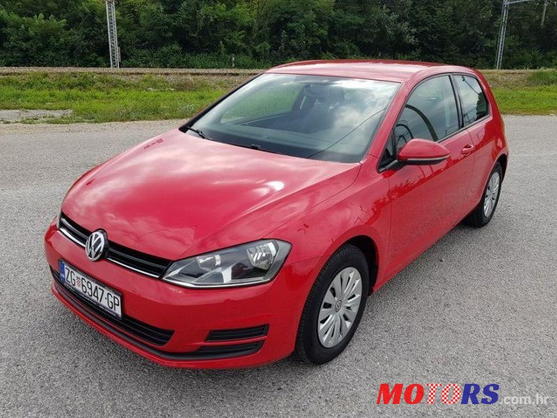 2014' Volkswagen Golf VII 1,6 Tdi Bmt photo #1