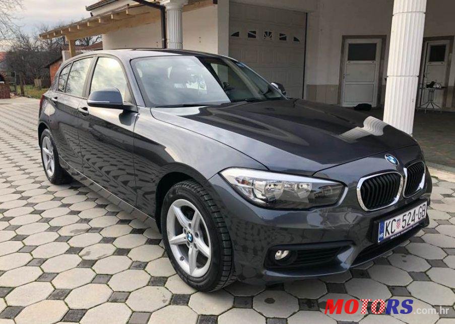 2017' BMW Serija 1 116D photo #1