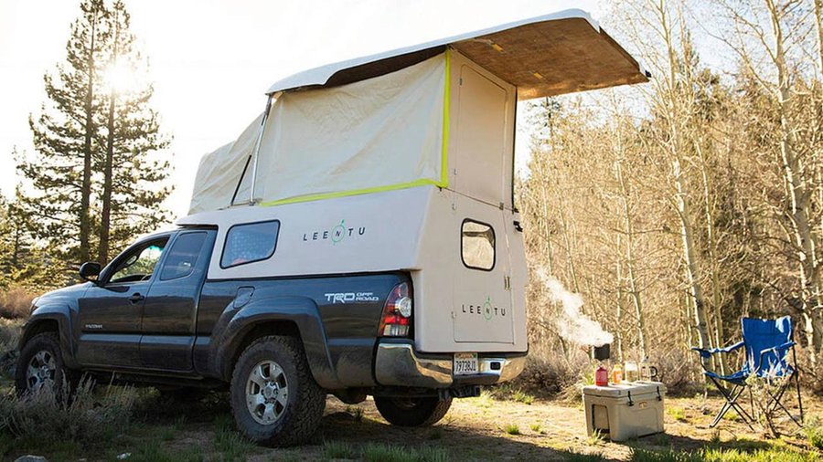 Leentu Converts Toyota Tacoma Into A Comfy Place To Camp