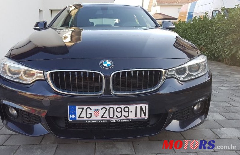2014' BMW Serija 4 418D photo #3