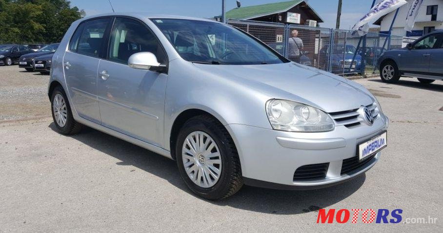 2007' Volkswagen Golf V 1,9 Tdi photo #1