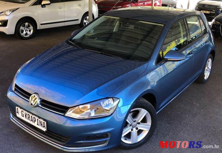 2014' Volkswagen Golf VII 1,6 Tdi Bmt photo #1
