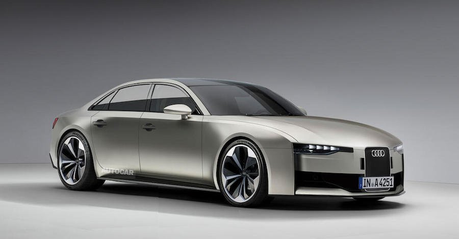 2026 Audi A4 render by Autocar