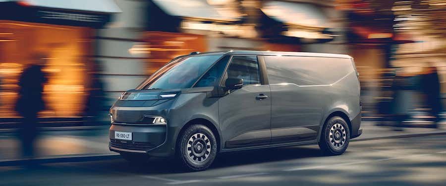 The Renault Traffic E-Tech Electric Van Makes Carrying Boxes Weirdly Chic