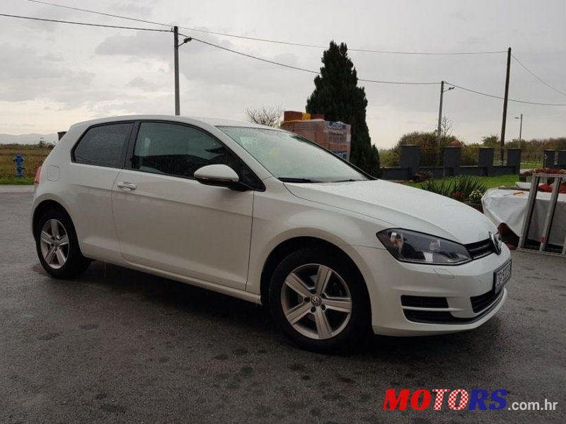 2014' Volkswagen Golf VII 1,6 Tdi Bmt photo #1