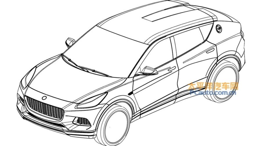 Leaked patent images show forthcoming Lotus SUV