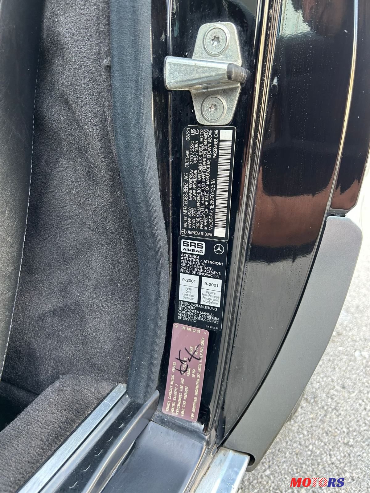 1992' Mercedes-Benz Sl Roadster 300 photo #6