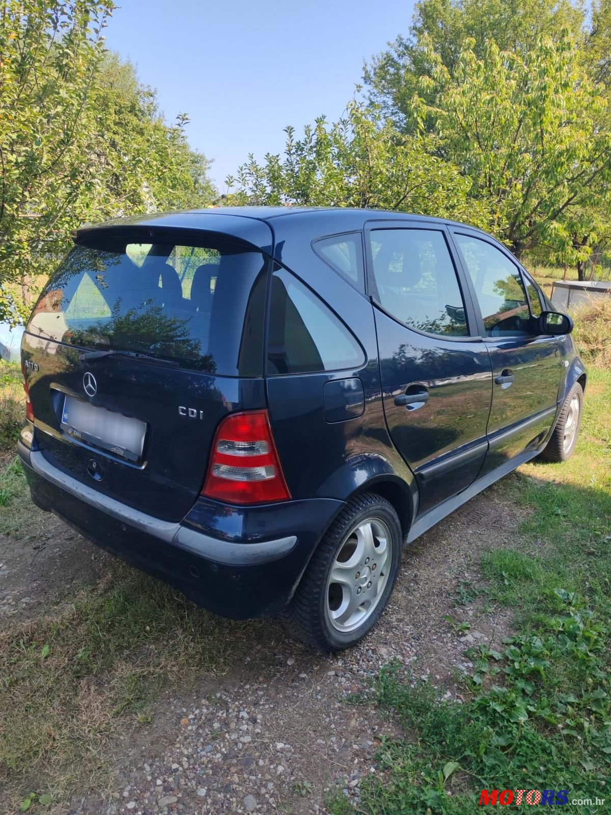 2002' Mercedes-Benz A-Klasa 170 Cdi photo #4