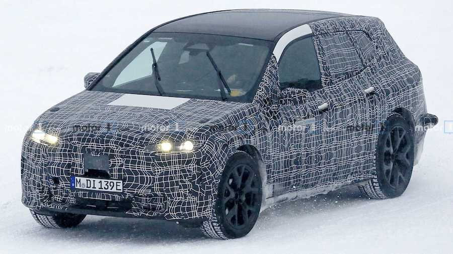 BMW iNext Spied In The Snow During Driver-Assist Development
