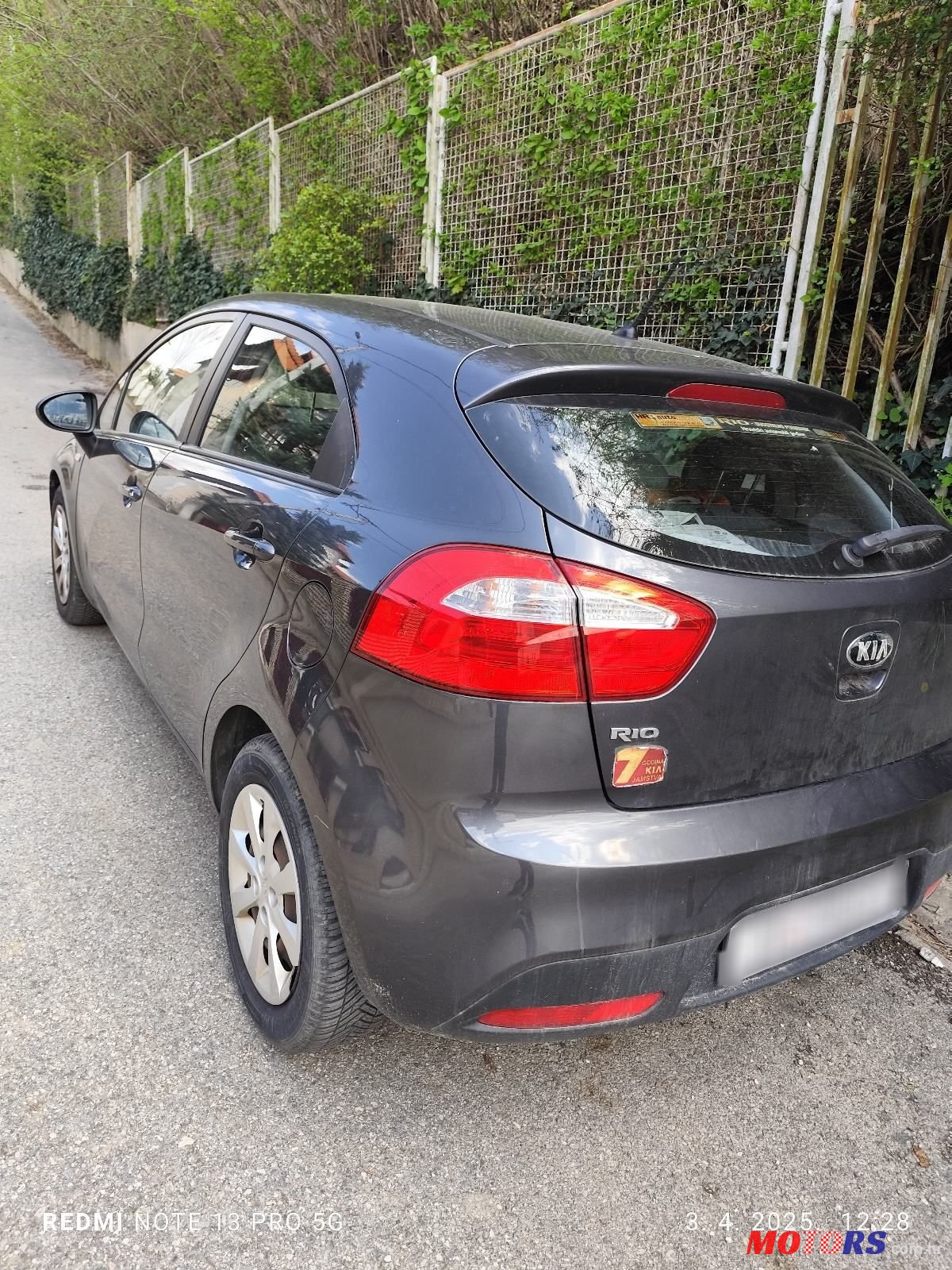 2014' Kia Rio 1,2 Ex photo #2