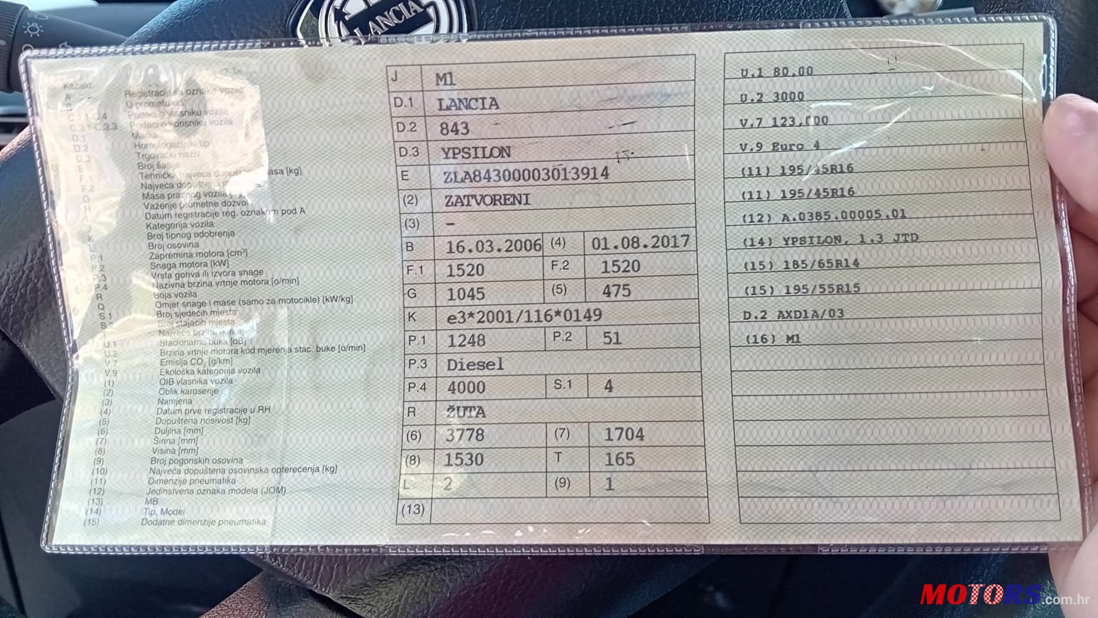 2006' Lancia Y 1,3 16V Jtd Multijet photo #4