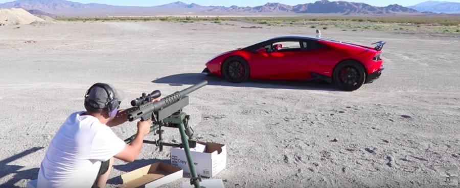 Would You Let Someone Fire A Cannon Through Your Lamborghini?