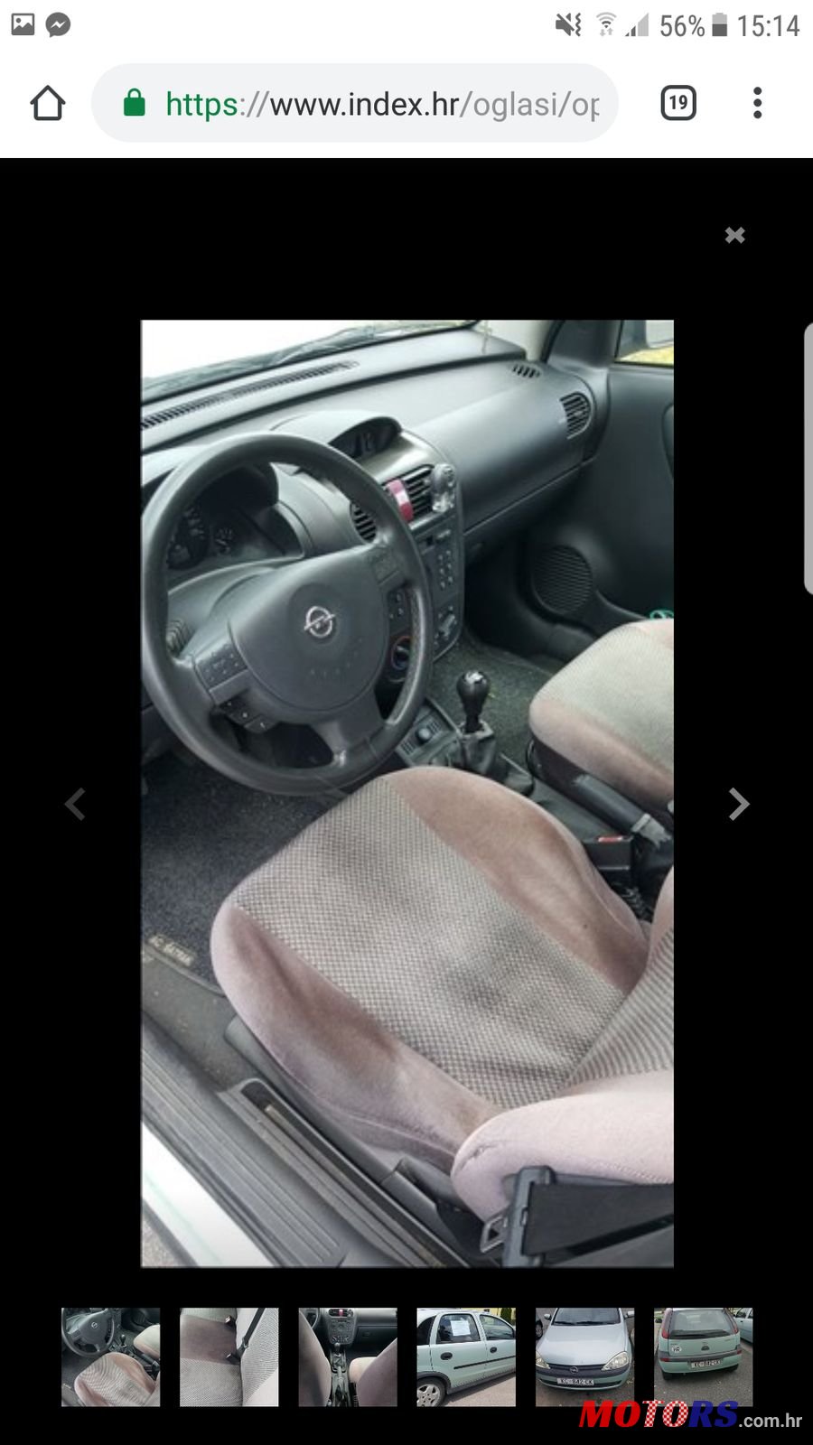 2002' Opel Corsa Opel corsa elegance 1.2 16V photo #2