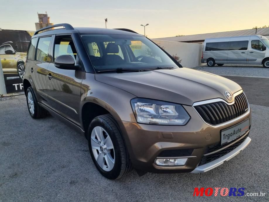 2014' Skoda Yeti 1,6 Tdi photo #1