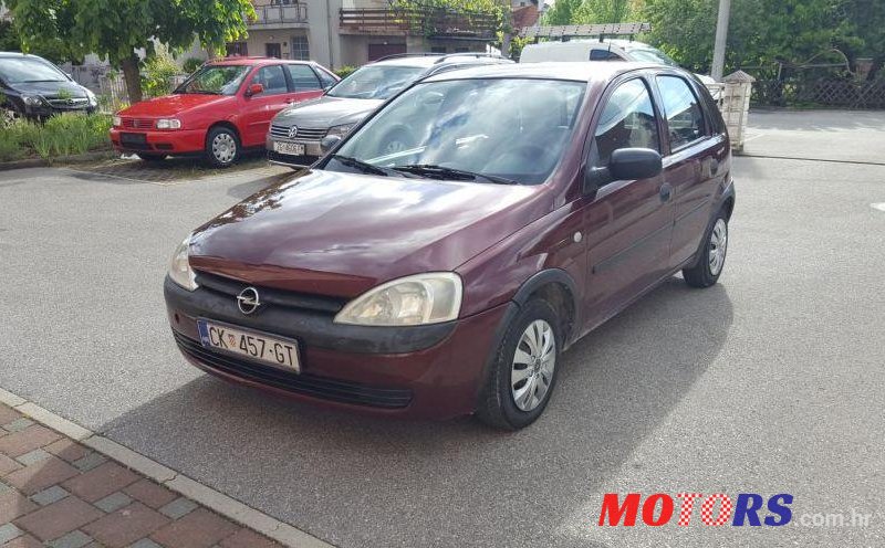 2002' Opel Corsa Club 1,2 16V photo #1