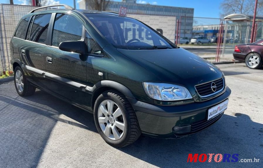 2002' Opel Zafira 2,0 Dth photo #1