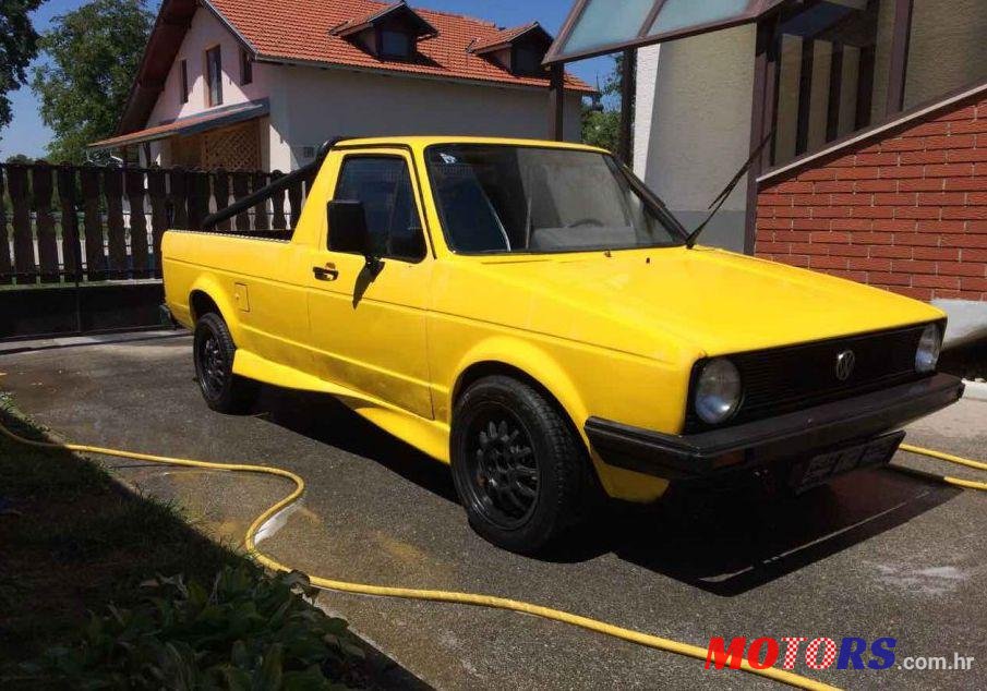 1986' Volkswagen Caddy Pick Up photo #2
