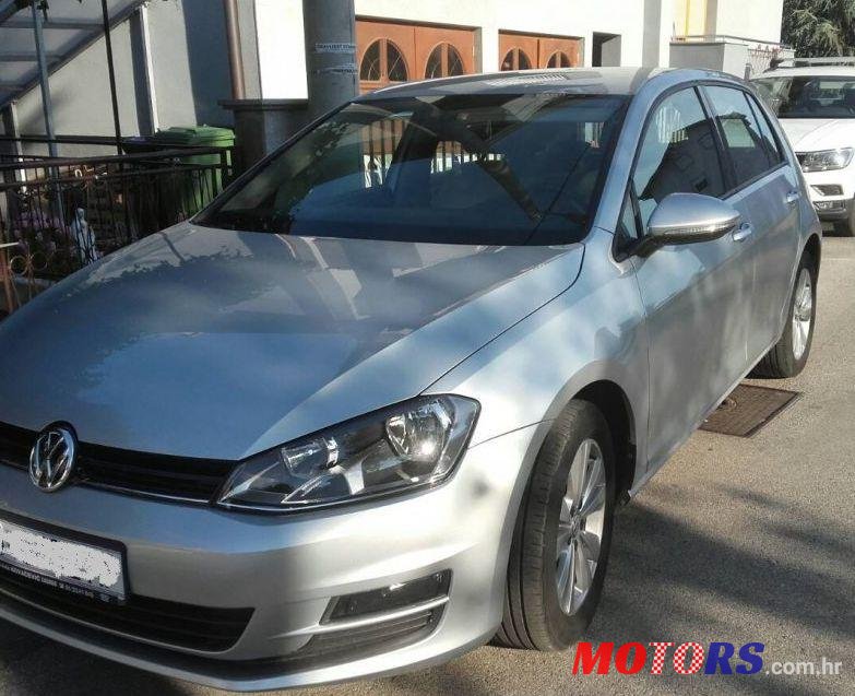 2014' Volkswagen Golf VII 1,6 Tdi Bmt photo #3