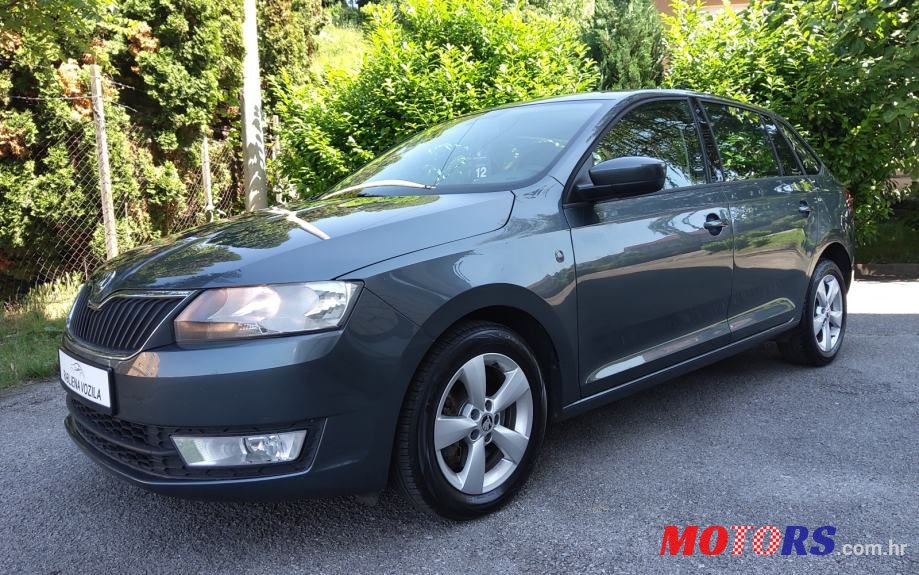 2014' Skoda Rapid 1,6 Tdi photo #3
