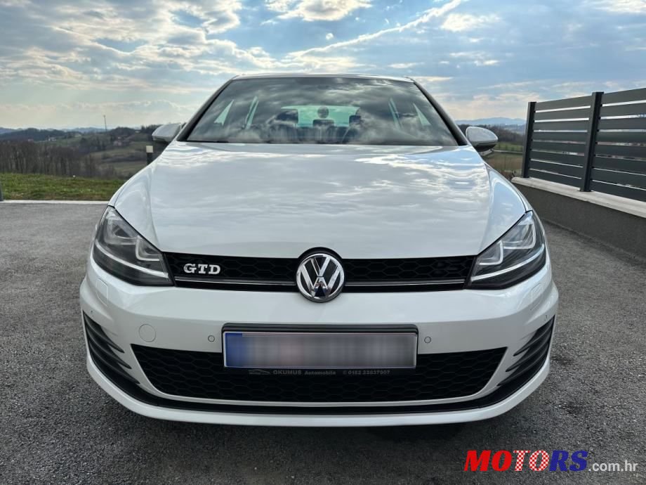 2014' Volkswagen Golf 7 Gtd photo #5