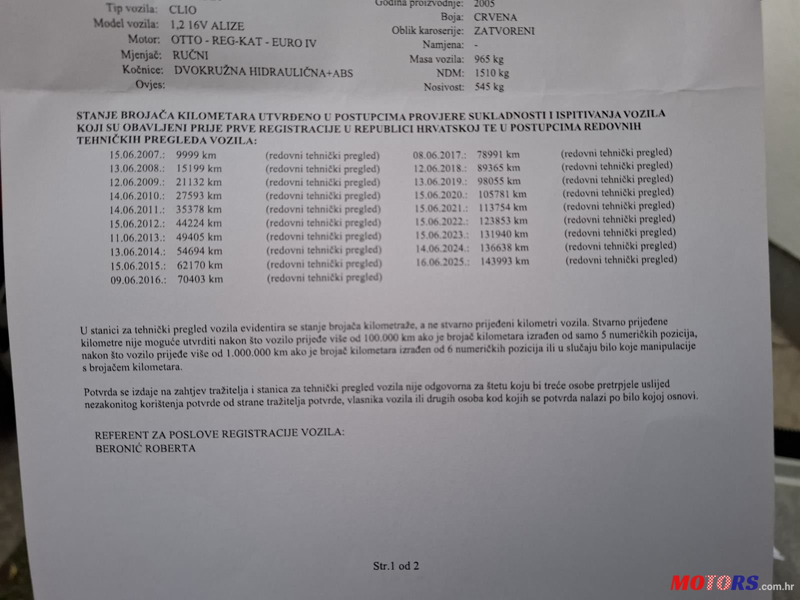 2005' Renault Clio 1.2 I, 16V, Vrhunski ! photo #2