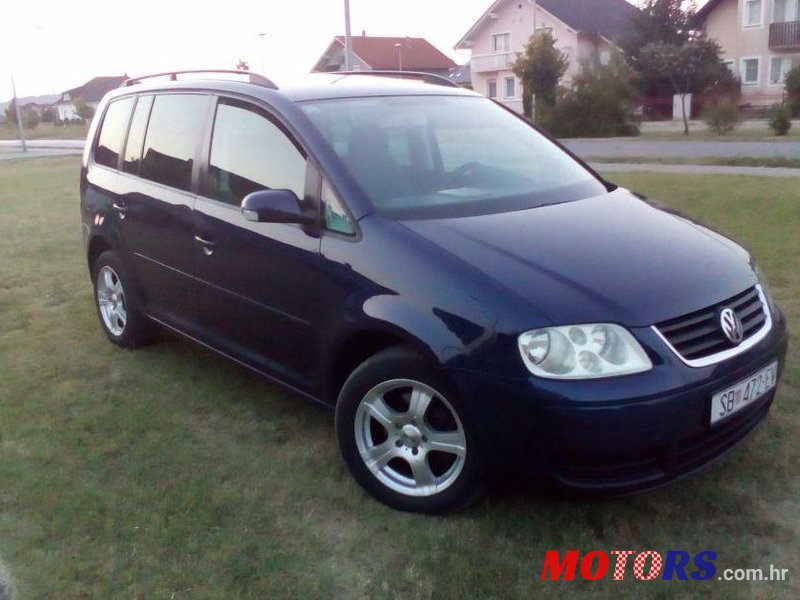 2003' Volkswagen Touran 1,9 Tdi photo #2